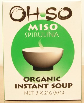 Ohso Spirulina Miso Soup